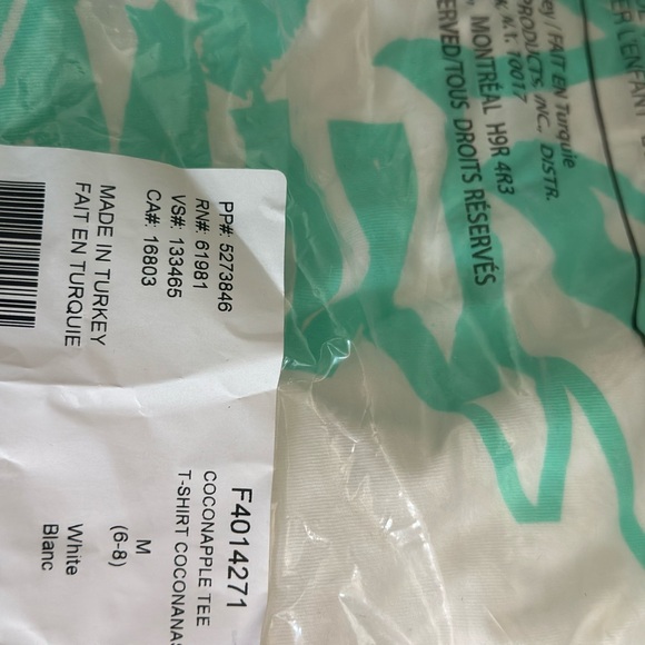 mark. Cream Tee with Green Graphic - Picture 5 of 5